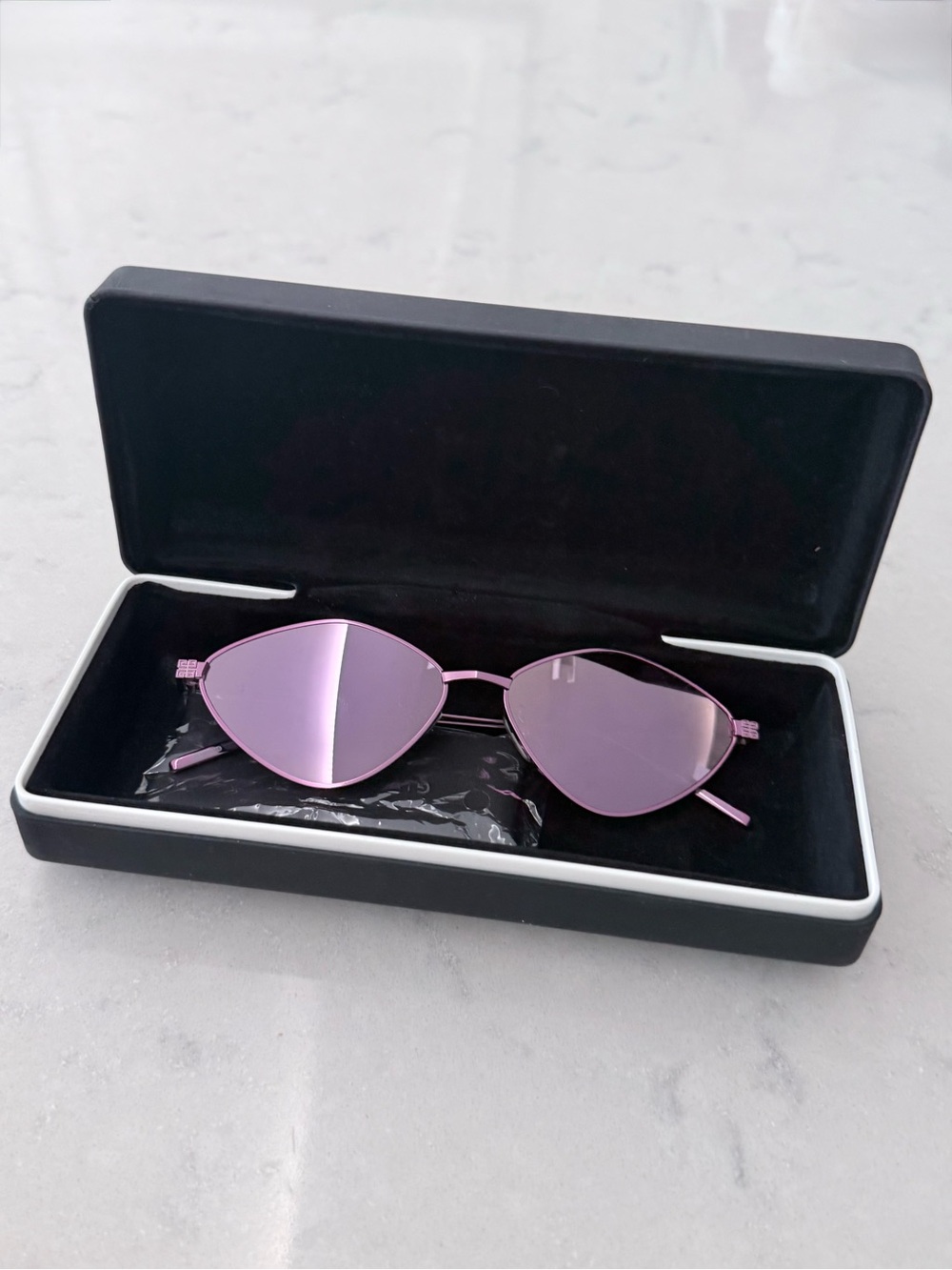 Givenchy GV Speed Pink Lilac Geometric Sunglasses - Picture 5 of 9